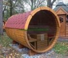 Fasssauna Saunafass Holzfasssauna Aussensauna Gartensauna Saunabau Sauna