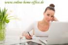 Kaufmännische/r Mitarbeiter/in Online-Home-Office-Bereich freie Zeiteinteilung