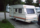 Kleiner Reisewohnwagen ab Memmingen 3 EW 1Kind