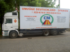 Umzuge nach Spanien Tlf 01712136045