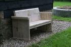 Bauholz Gartenbank Bielefeld von Exklusiv Dutch Design