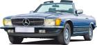 Mercedes 107 SL SLC 1971-1989 Werkstatt Reparaturanleitung Service CD - ALLE D