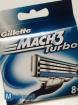 Gillette Mach 3 Turbo 8 er Klingen Sonderposten
