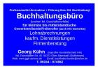 Buchhaltungsbüro für kleinste bis mitteltändische Betriebe buchen lfd. Geschfts