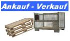 Palettenhandel An-/Verkauf Paletten Euro CP Aufsatzrahmen Gitterboxen u. a