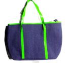 Jeanstasche Shopper Einkaufstasche Strandtasche Saunatasche
