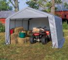 Weidezelt ca. 13 7m ca. 3 7 x 3 7 x 2 6 m LxBxH zu verkaufen