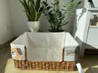 Mittleres Rattan Hundebett / Hundekorb / Dog Bed / Dog Basket