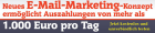 1000 Euro pro Tag und mehr verdienen mit diesem brandneuen Konzept