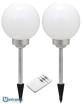 RGB LED Solar Gartenleuchte Restposten