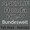 Auto verkaufen Honda HR-V - Motorschaden Unfallschaden