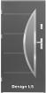 Haustür L5/ L6 Eingangstür Stahltür 80/ 90 cm InvesDoor Design