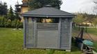GARTENHAUS GARTENLAUBE KLEBEDACH aus HOLZ KIELCE 3. 5X3. 5