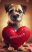 Border Terrier Notizbuch Buch Das perfekte Geschenk für Terrier Liebhaber Hu