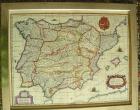 Iberische Halbinsel Grafik alt Nr. B094
