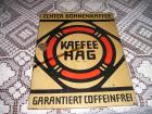 Originales KAFFEE-HAG-Schild