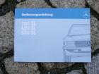 Betriebsanleitung Mercedes W107 300 / 420 / 500 SL 1985