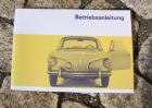 Betriebsanleitung VW Karmann Ghia 1600 L 1966 Typ 34