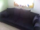 FAST NEU Gemuetliches modernes GROSSES Sofa in Schwarz