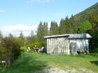 Terrassencamping Össtereich Wohnwagen Vorzelt