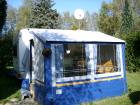 Knaus-Wohnwagen auf Dauerstellplatz bei Montabaur