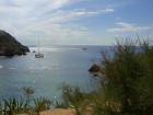 Golfen und Baden an der Costa Calida in Spanien .