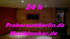 Großer Proberaum in Berlin - Neukölln im Musikbunker 24h