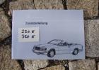 Betriebsanleitung Mercedes 220 CE / 320 CE Cabriolet W124