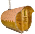 Fass Sauna Saunafass Sauna 200 cm lang