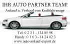 Ihr Auto verkaufen bei Autoankauf Export auch defekte Autos mit Motorschaden od
