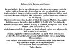 Neuwaren Gebrauchtwaren