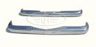 Mercedes W110 Fintail stainless steel bumpers W 110 190 c Dc 200 D 230 190c 1