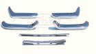 Volvo P1800 Jensen Cow Horn bumpers P 1800 stainless steel brand new