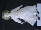 Grufti blasse Dekopuppe ca 46cm Kleid Puppe Porzellanpuppe Gothik