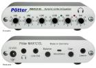 Stereo Kopfhörerverstärker Pötter MAX12 EL mit Equalizer und automatischer Lauts