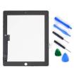 Apple iPad 3/4 Digitizer Display Touch Glas schwarz Folie