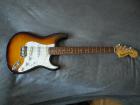Squier Deluxe Stratocaster QMT Baujahr 2022 E Gitarre