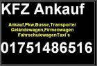 Wir kaufen ihre Pkw s Busse Transporter Geländewagen und Firmenwagen.
