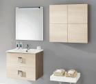 Modernes 62 cm Badezimmerset Moderno