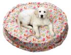 Kuschelkissen für Hunde Katzen im Blumendesign