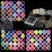 90 Stk. UV Gel Set 50 Blatt Nail Stickers