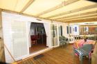 Top-Mobilheim-Chalet auf Campingplatz Kontiki am kilometerlangen Sandstrand von