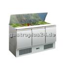 Saladette aus CNS 1370 x 700 x 850 mm