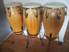 Meinl Conga 3er Set Artist Serie Mongo Santamaria Ständer gold