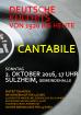 Cantabile singt deutsch Kulthits von 1920 bis heute Konzert am 02. 10. 2022 in