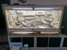 Wüsten-Terrarium 140x80x80 Komplettset inkl. Innenausbau