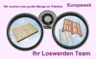 Suchen gebrauchte Europaletten Einwegpaletten