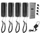 Sprechanlage Gegensprechanlage PC3000RE SMART 4 Türsprechanlage Klingel Set