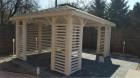 3-ECK GARTENHÄUSER CIECHAN W HOLZGARTENLAUBE PAVILLON KIEFERNSCHUPPEN 3 5x4 5m