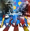 Pop Art Kunstdruck auf gerahmter Leinwand Abbey Road